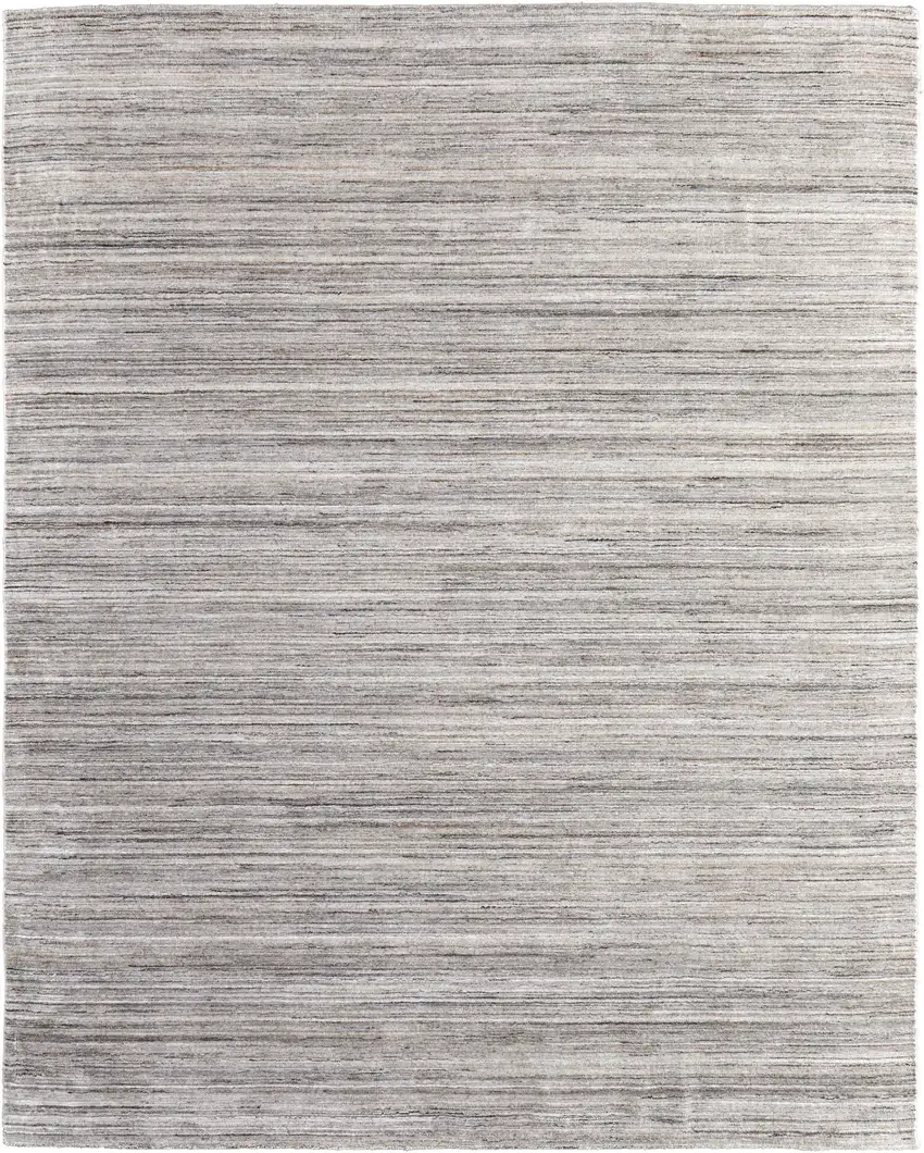 Gray Black And Brown Handmade Indoor Outdoor Area Rug Photo 5