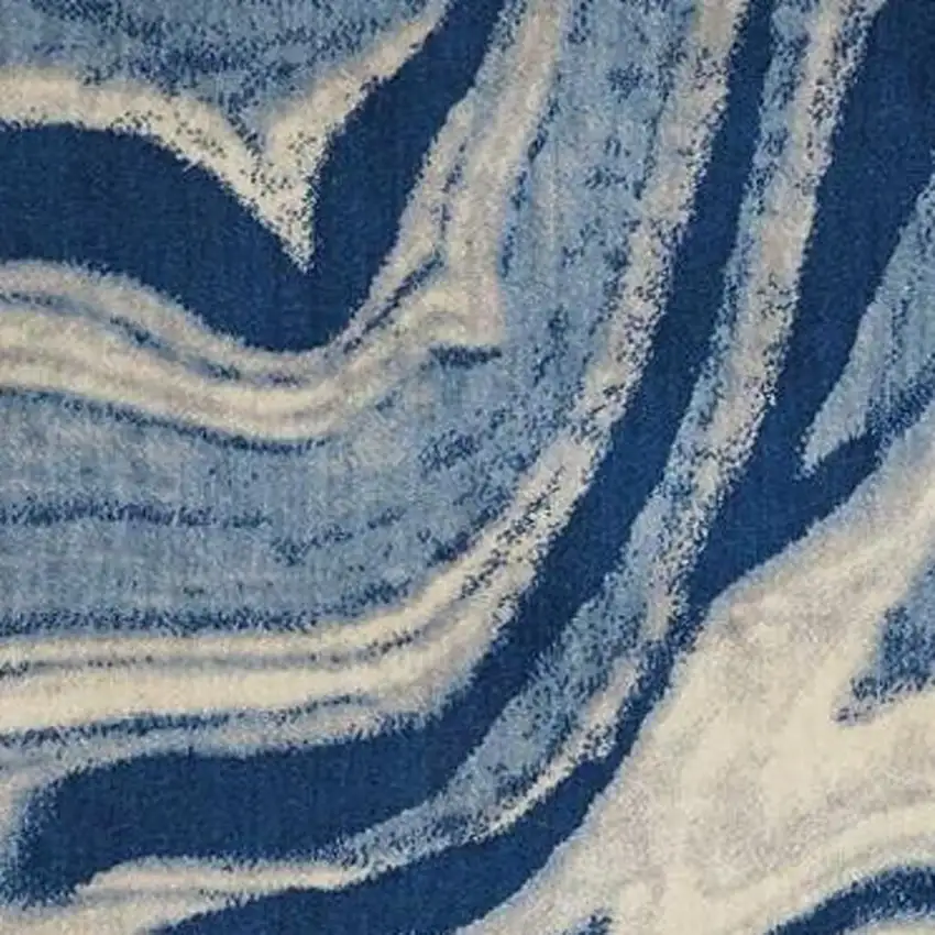 Gray Black and Beige Abstract Non Skid Area Rug Photo 3