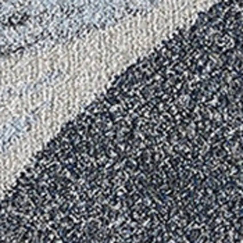 Blue and Gray Abstract Area Rug Photo 5