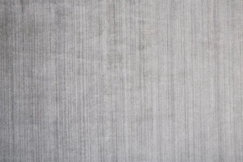Gray Blue And Black Wool Hand Knotted Stain Resistant Area Rug Photo 7