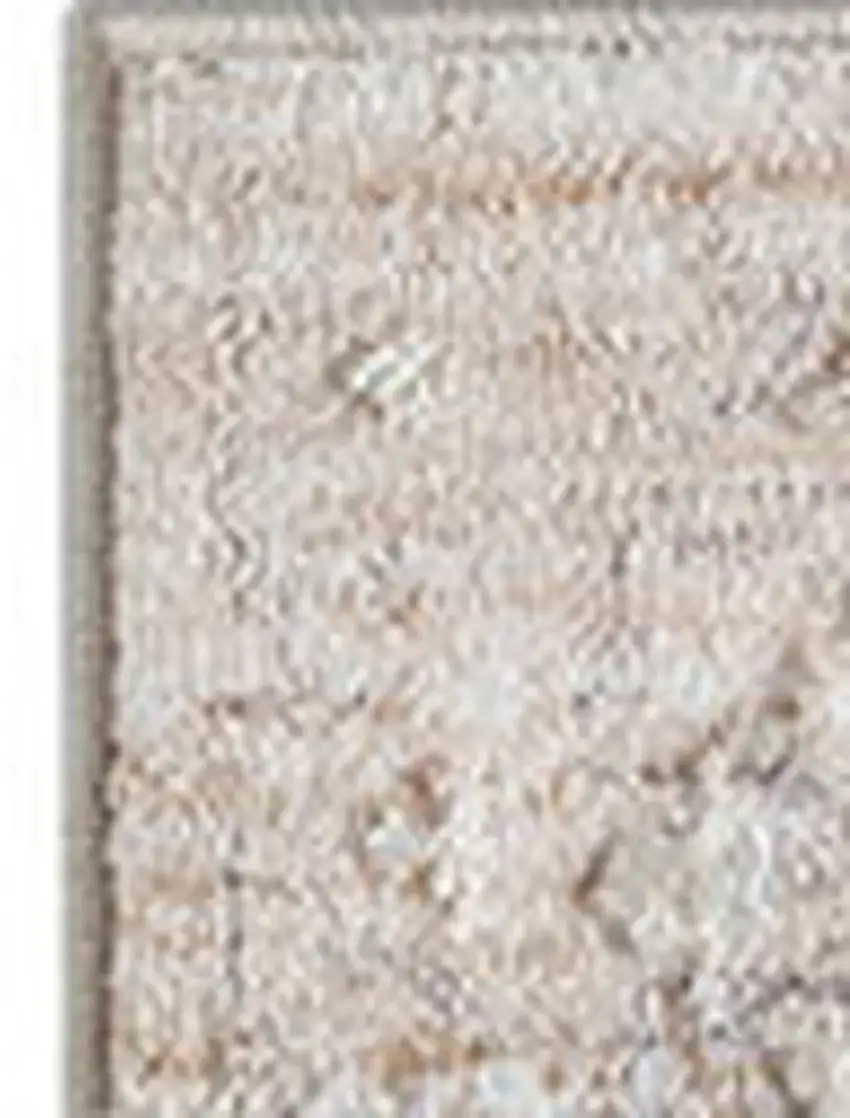 Gray Botanical Area Rug Photo 4
