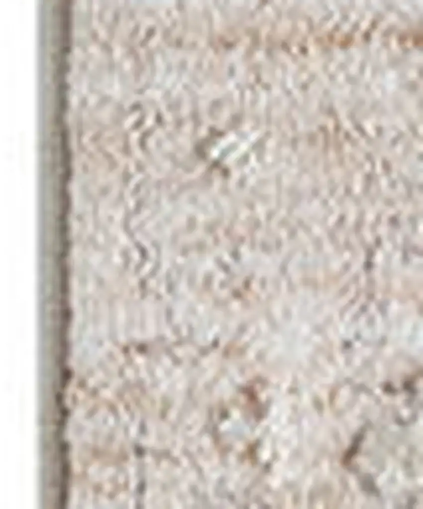 Gray Botanical Area Rug Photo 3