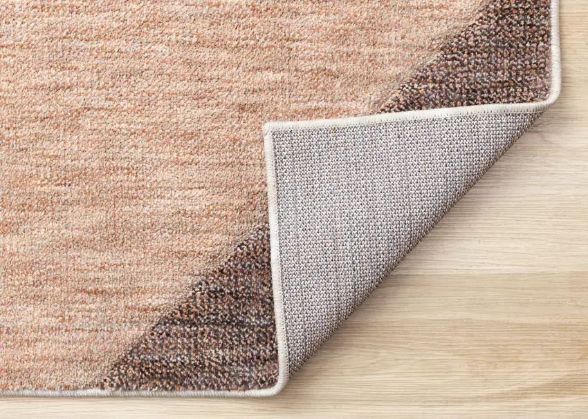 Gray Brown And Beige Geometric Area Rug Photo 9