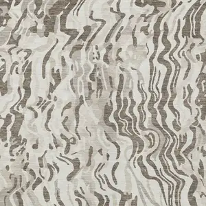 Photo of Gray Charcoal And Beige Abstract Washable Indoor Outdoor Area Rug
