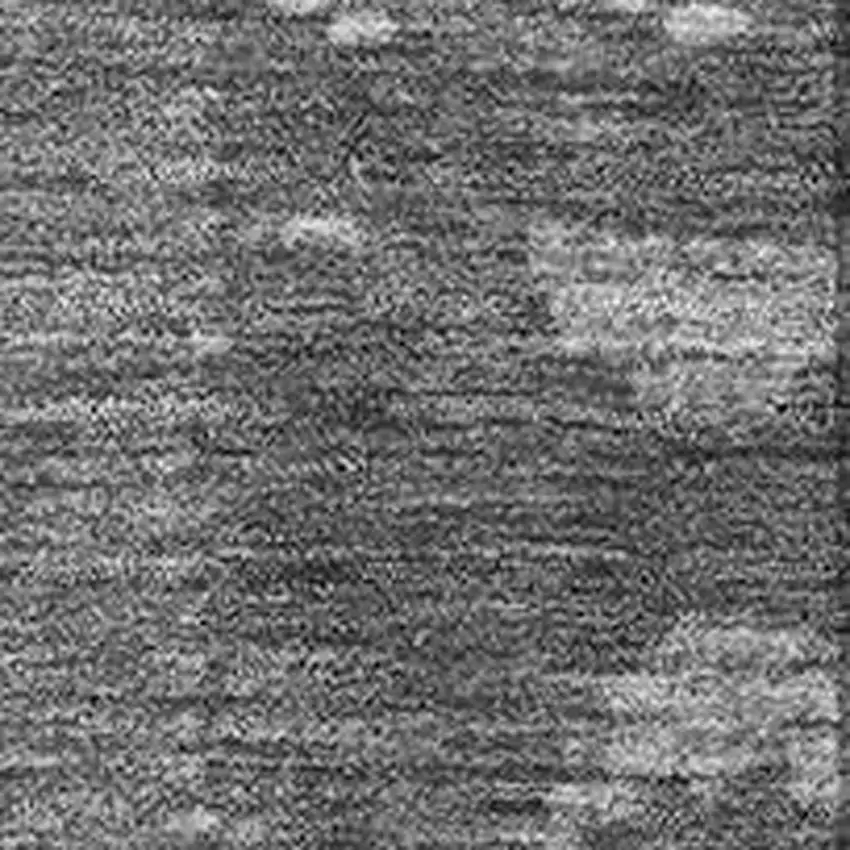 Gray Charcoal And Ivory Tribal Washable Area Rug With UV Protection Photo 3