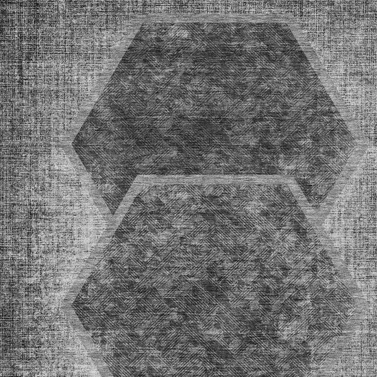 Gray Charcoal And Silver Geometric Washable Indoor Outdoor Area Rug Photo 6