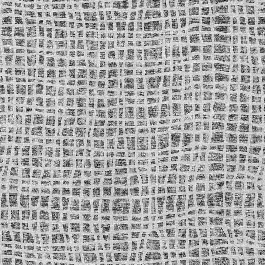Gray Charcoal And Silver Striped Washable Indoor Outdoor Area Rug Photo 5