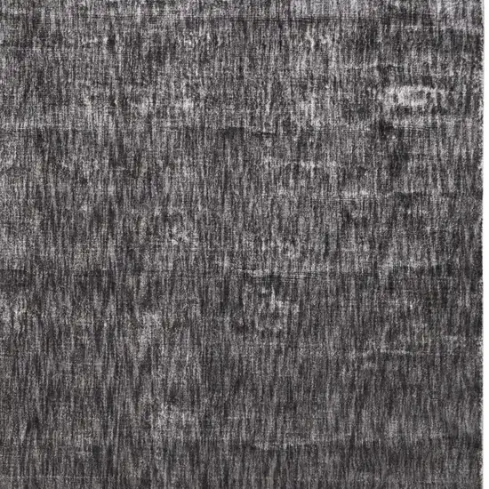 Gray Chevron Hand Woven Area Rug Photo 5