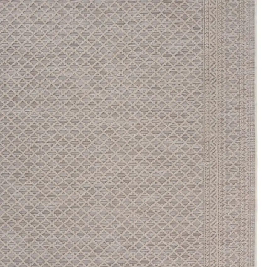 Gray Indoor Outdoor Area Rug Photo 3