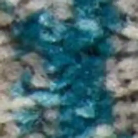 Blue Pink And Gold Abstract Distressed Area Rug Photo 5