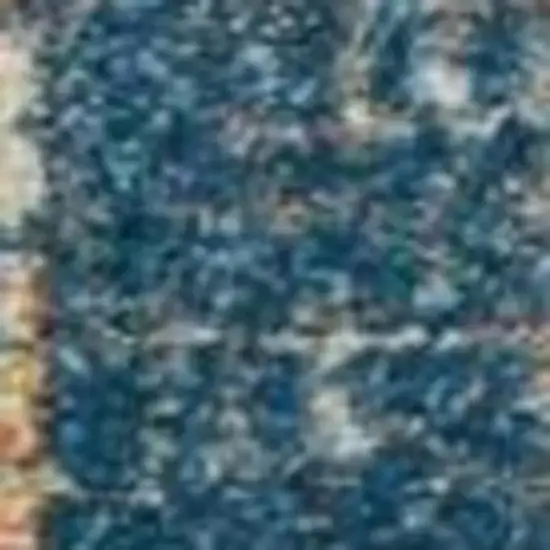 Gray And Ivory Abstract Distressed Area Rug Photo 4