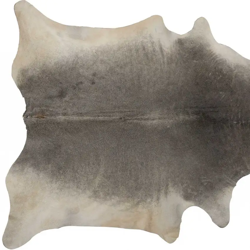 Gray Cowhide Area Rug Photo 5