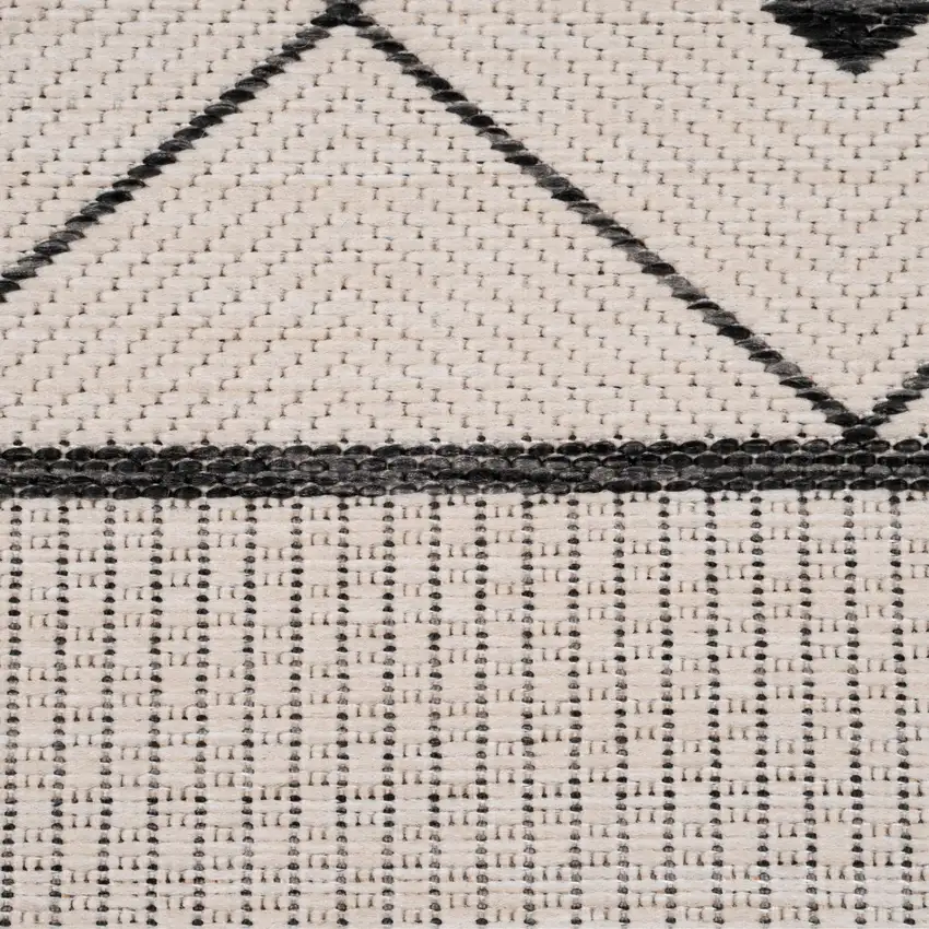 Gray Diamonds Indoor Outdoor Area Rug Photo 2
