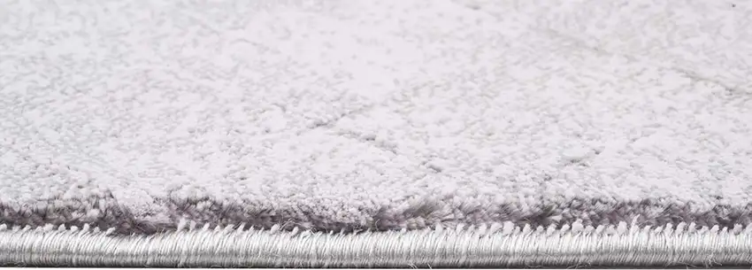 Gray Distressed Diamonds Area Rug Photo 5
