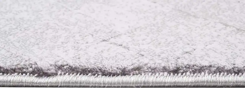 Gray Distressed Diamonds Area Rug Photo 6