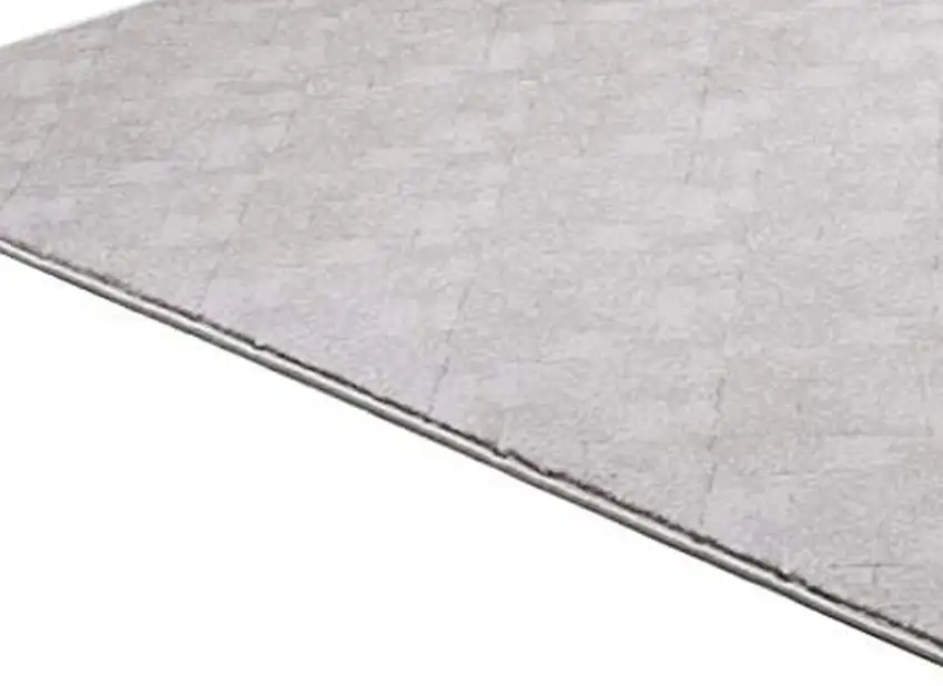 Gray Distressed Diamonds Area Rug Photo 5