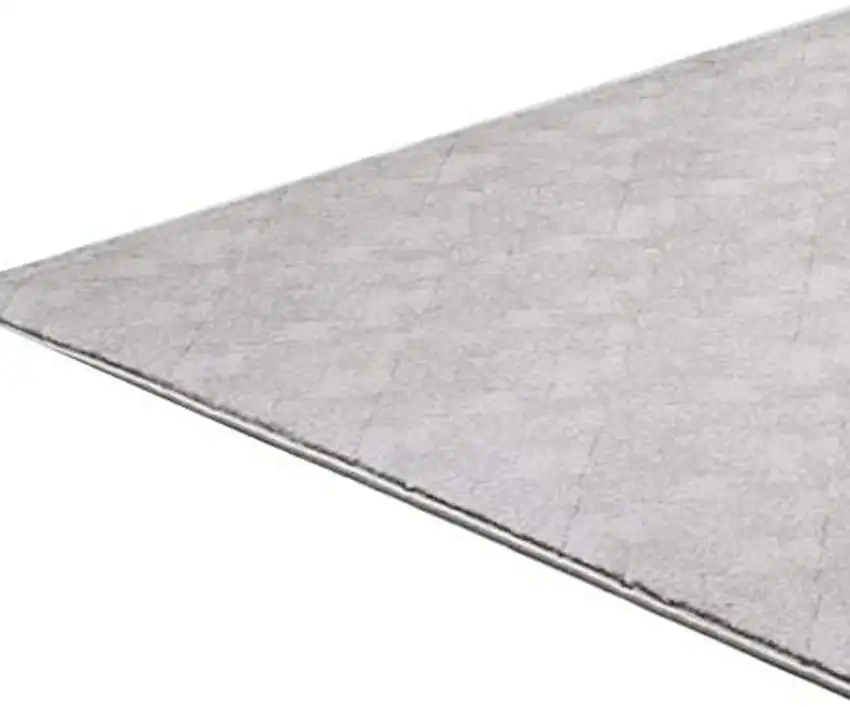 Gray Distressed Diamonds Area Rug Photo 5