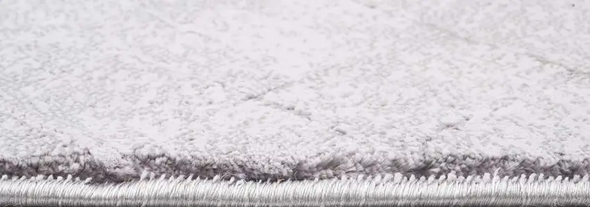 Gray Distressed Diamonds Area Rug Photo 5