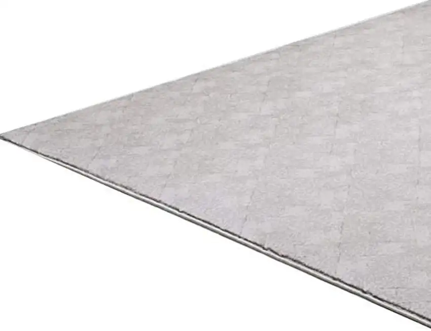 Gray Distressed Diamonds Area Rug Photo 5