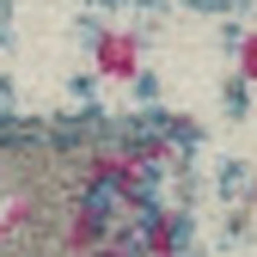 Gray And Ivory Abstract Distressed Area Rug Photo 5