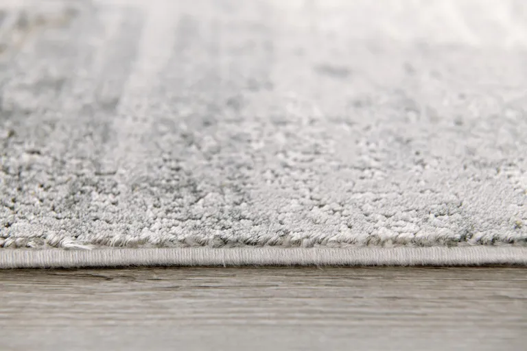 Gray Distressed Prism Modern Area Rug Photo 1