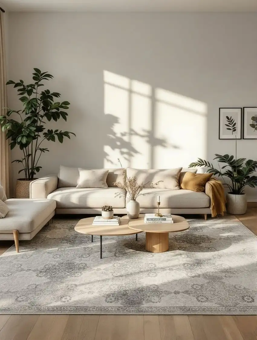 Gray Distressed Trellis Pattern Area Rug Photo 2