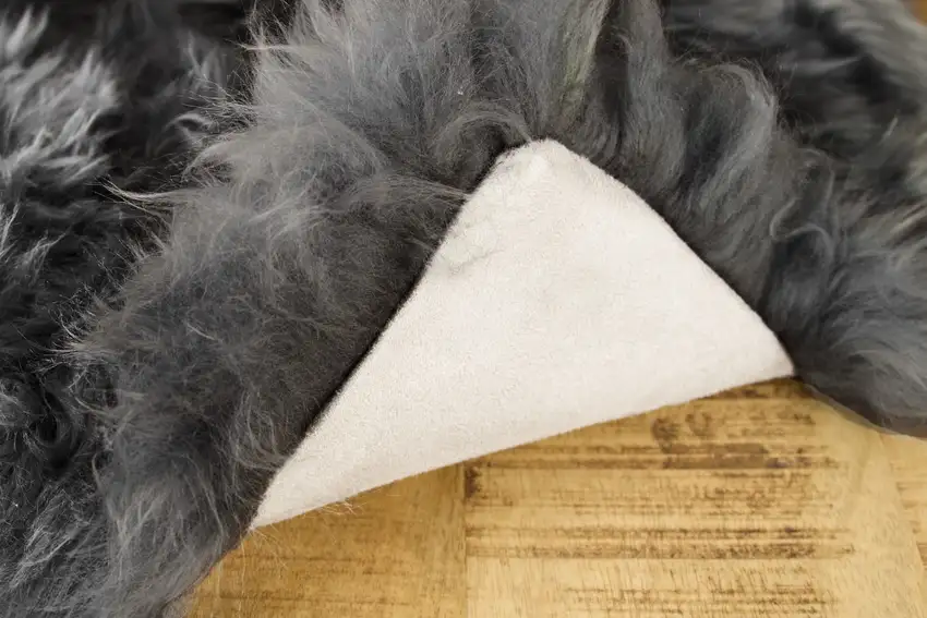 Gray Double Sheepskin - Area Rug Photo 4