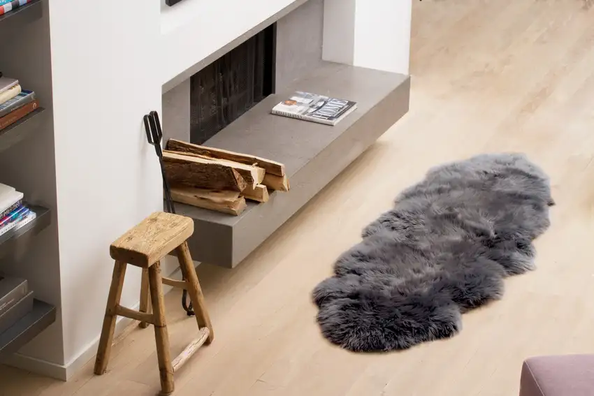 Gray Double Sheepskin - Area Rug Photo 3