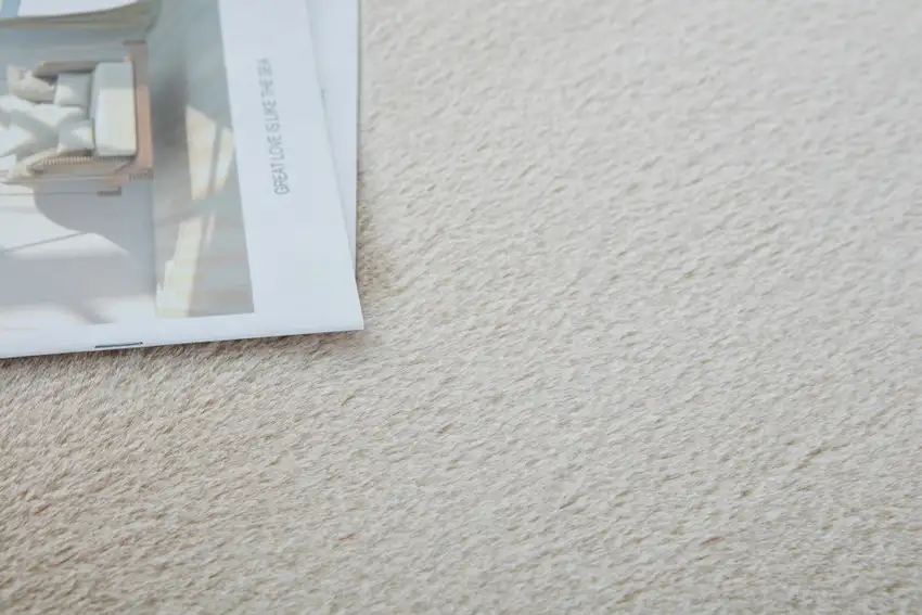 Gray Faux Fur Shag Non Skid Area Rug Photo 4