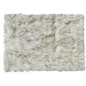 Photo of Faux Sheepskin Printed Area Rug