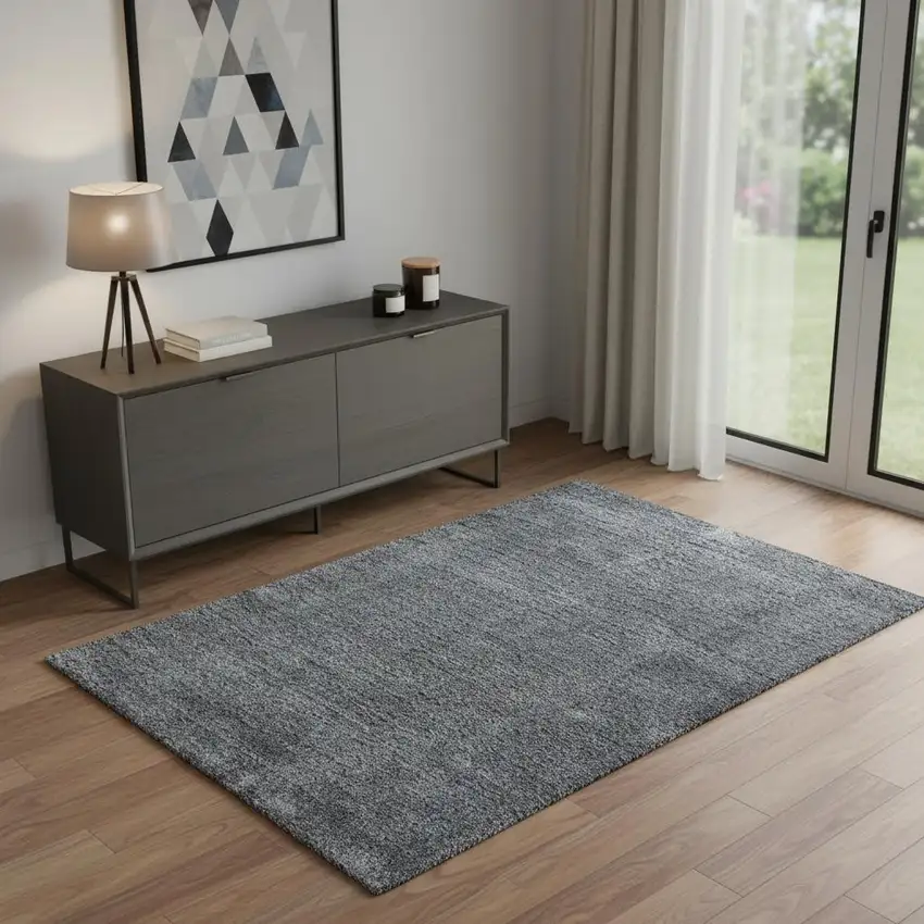 Gray Flatweave Area Rug Photo 2