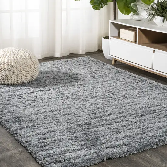 Gray Flatweave Area Rug Photo 5