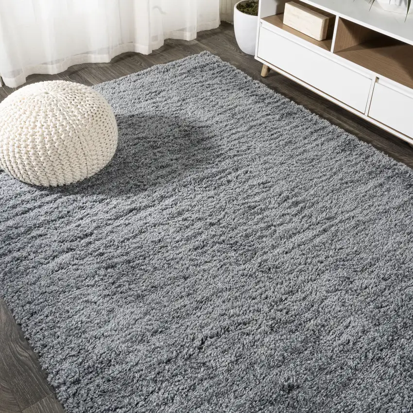 Gray Flatweave Area Rug Photo 8