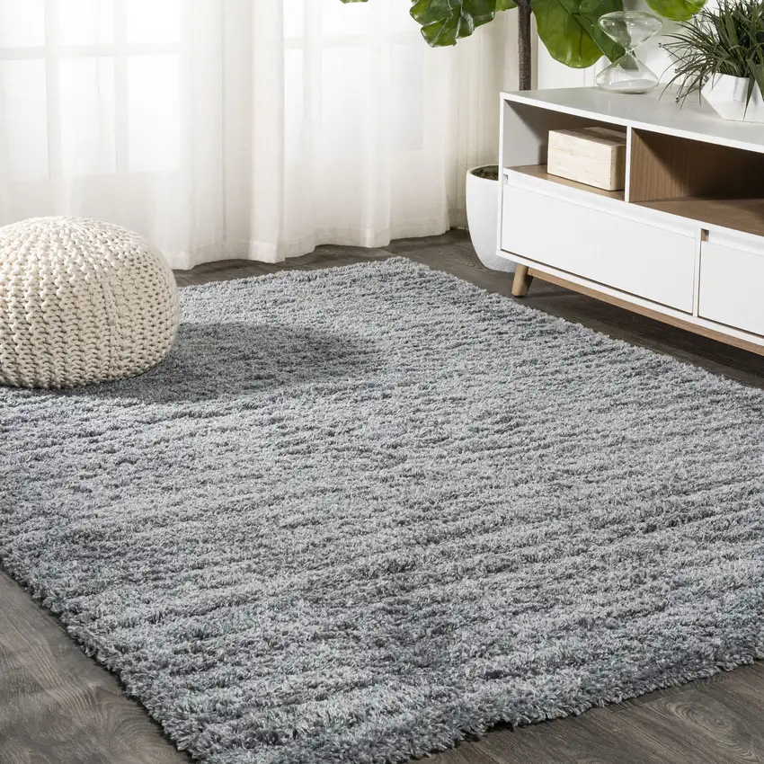 Gray Flatweave Area Rug Photo 5
