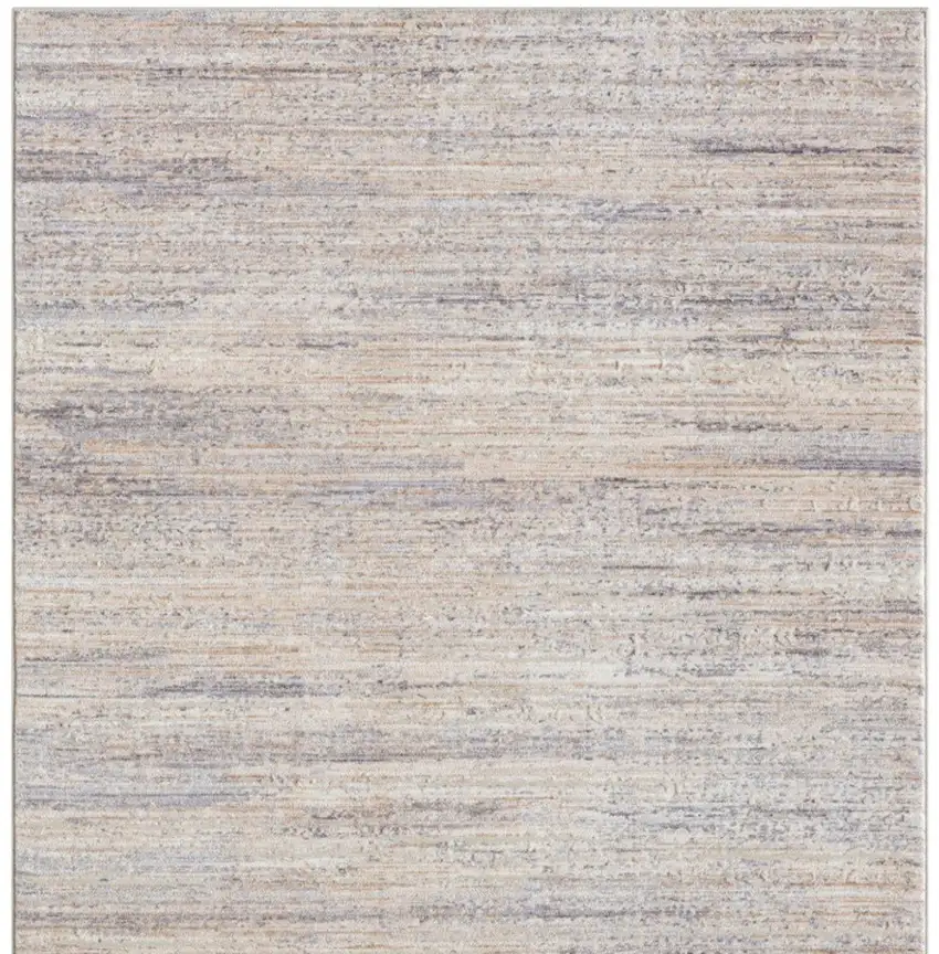 Gray Floral Area Rug Photo 4