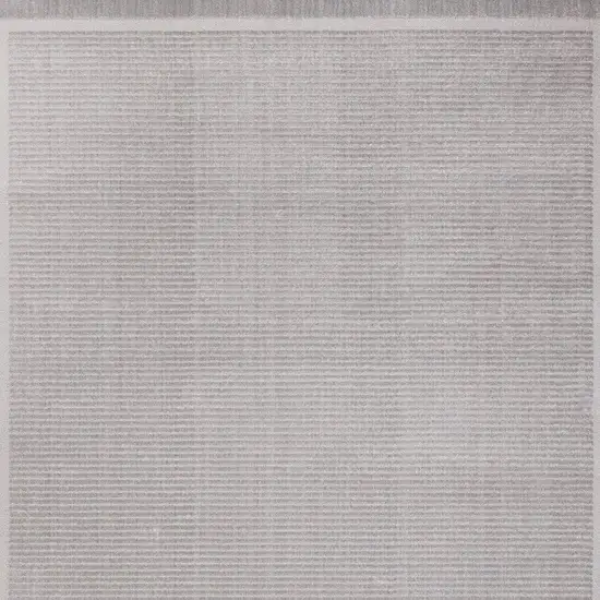 Gray Geometric Area Rug Photo 5
