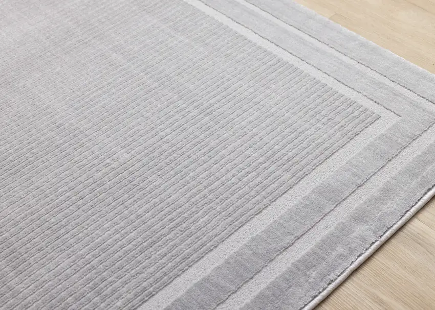 Gray Geometric Area Rug Photo 8