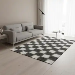 Photo of Gray Geometric Area Rug