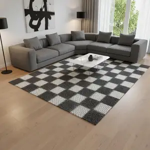Photo of Gray Geometric Area Rug