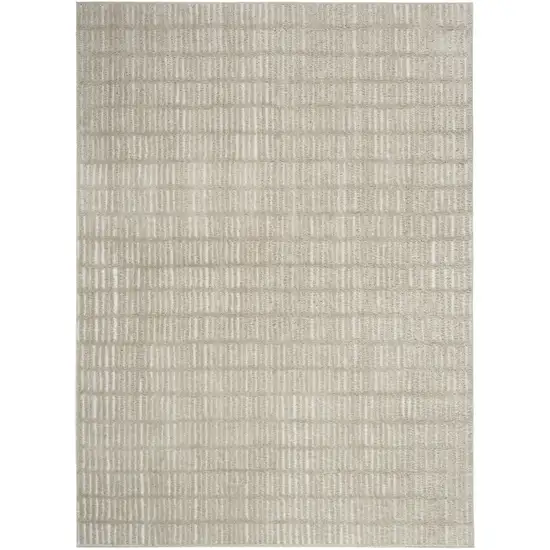 Gray Geometric Area Rug Photo 7