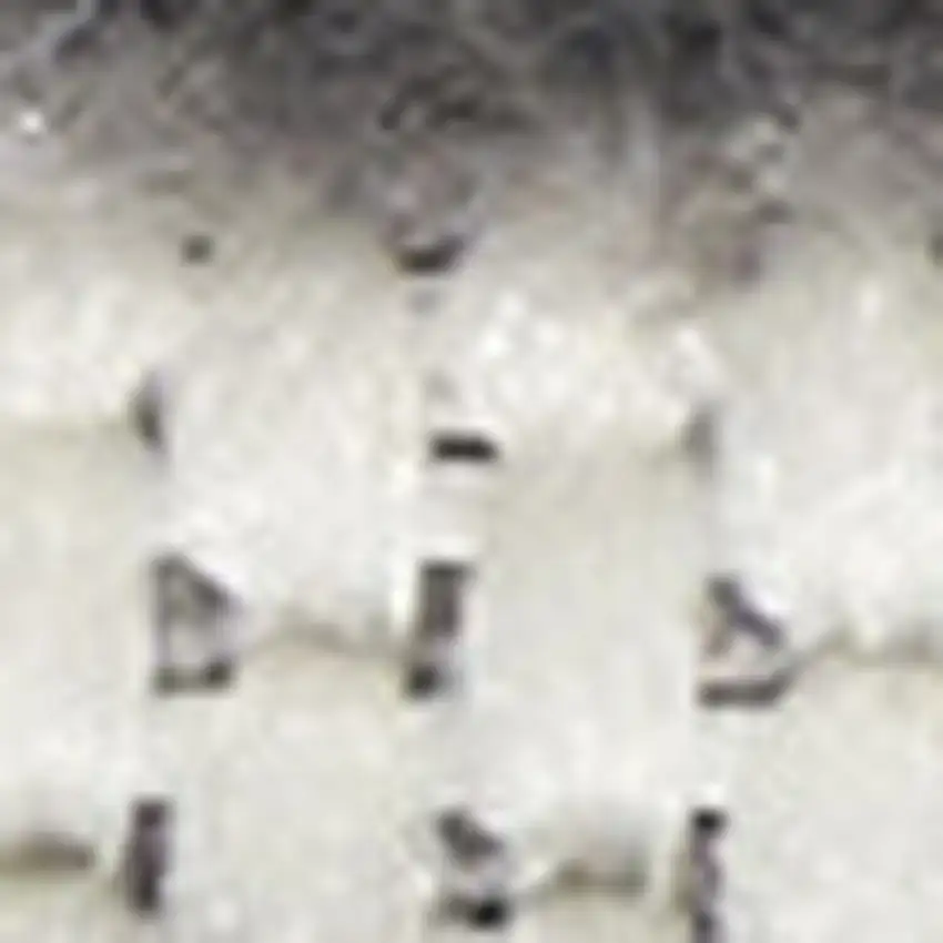 Gray Geometric Area Rug Photo 9
