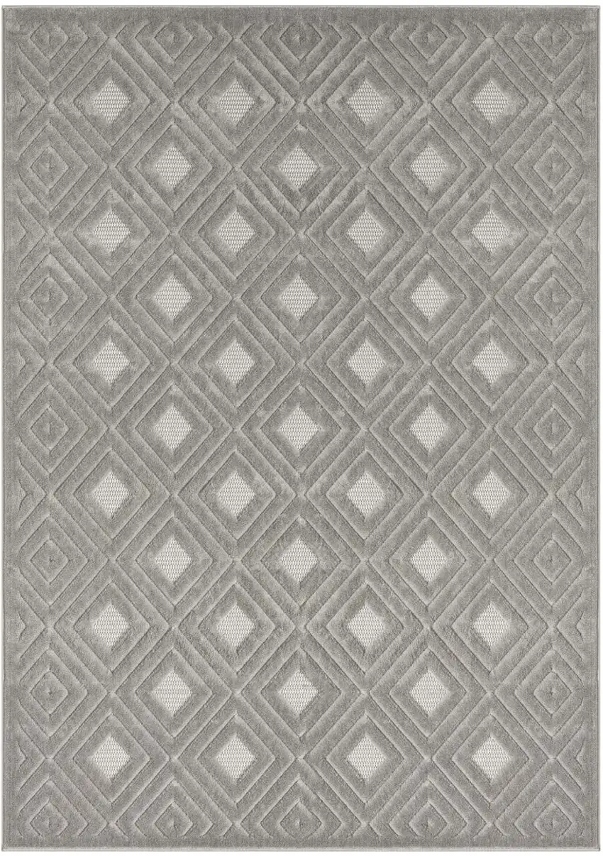 Gray Geometric Area Rug Photo 1