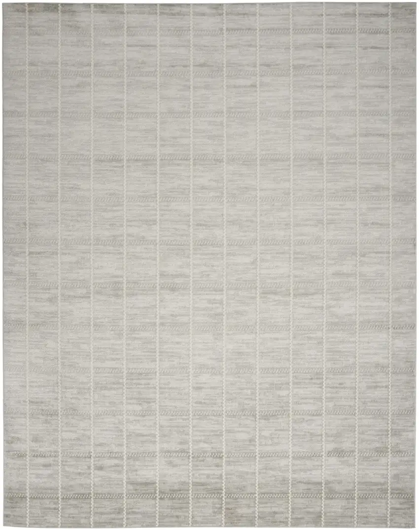 Gray Geometric Area Rug Photo 1