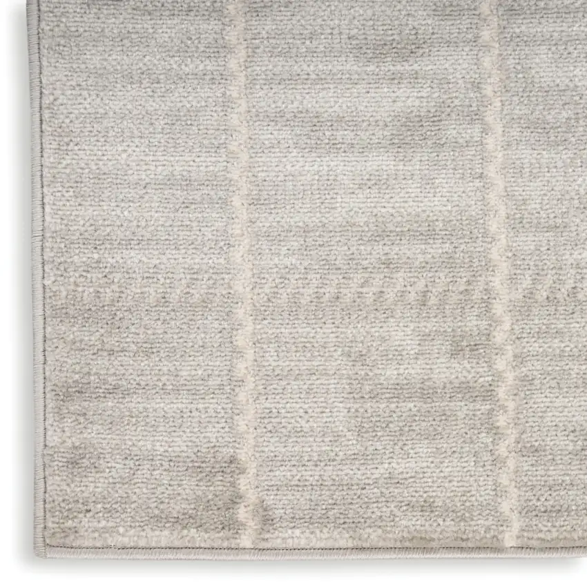 Gray Geometric Area Rug Photo 7