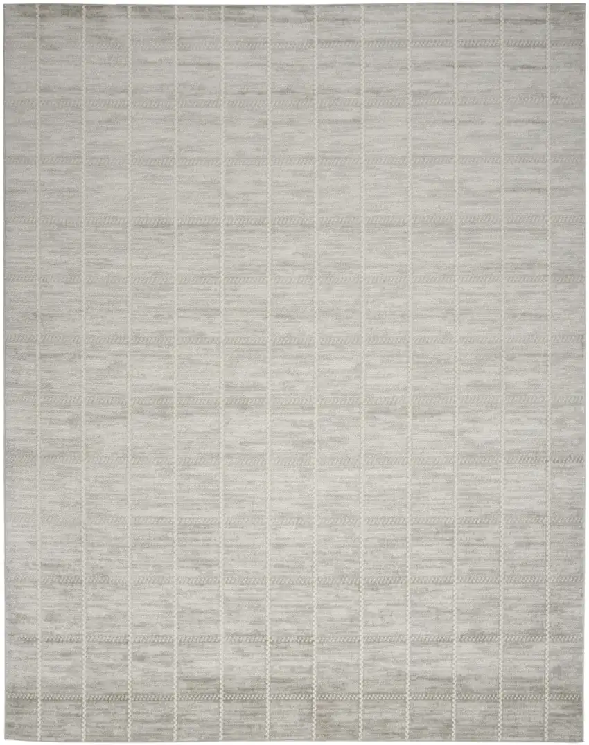 Gray Geometric Area Rug Photo 1