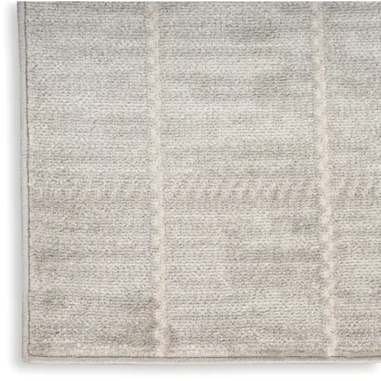 Gray Geometric Area Rug Photo 6