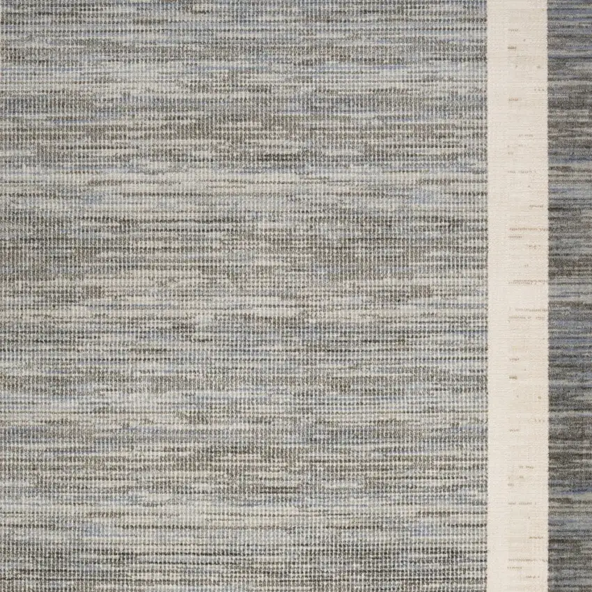 Gray Geometric Area Rug Photo 5