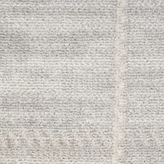 Gray Geometric Area Rug Photo 6