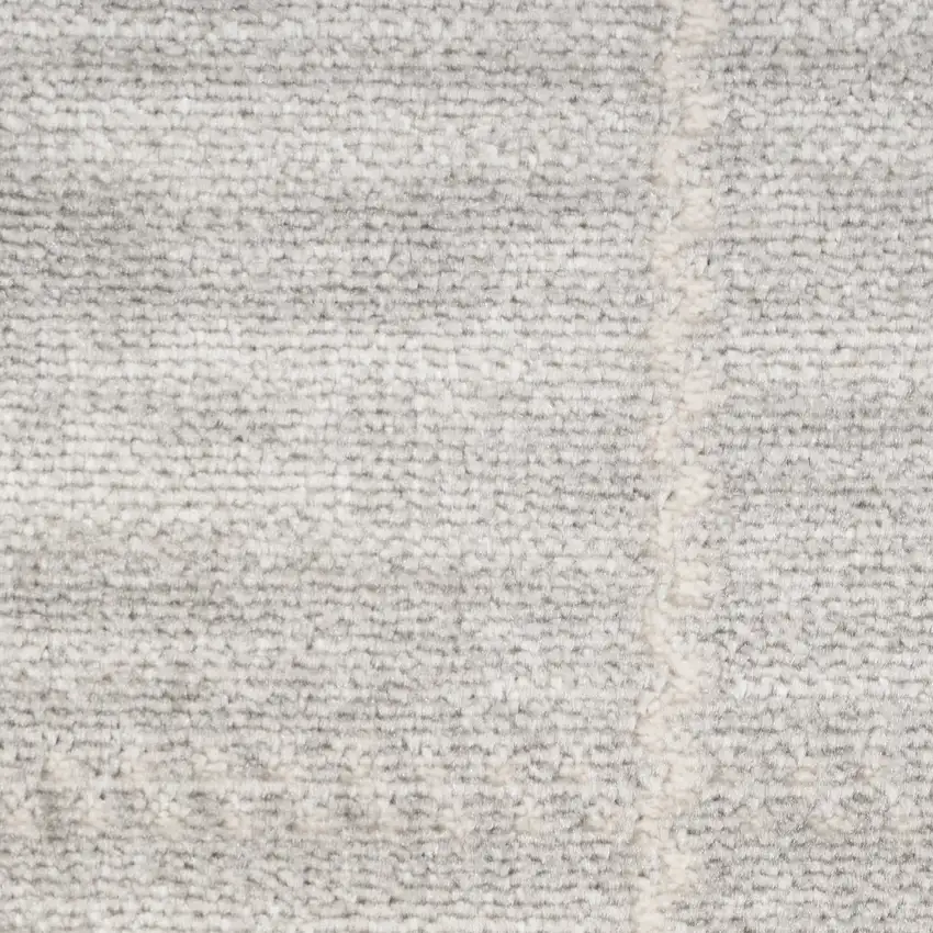 Gray Geometric Area Rug Photo 6