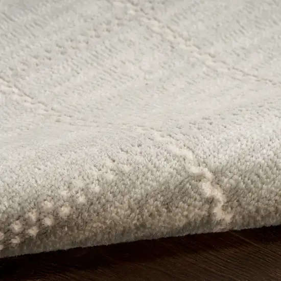 Gray Geometric Area Rug Photo 9